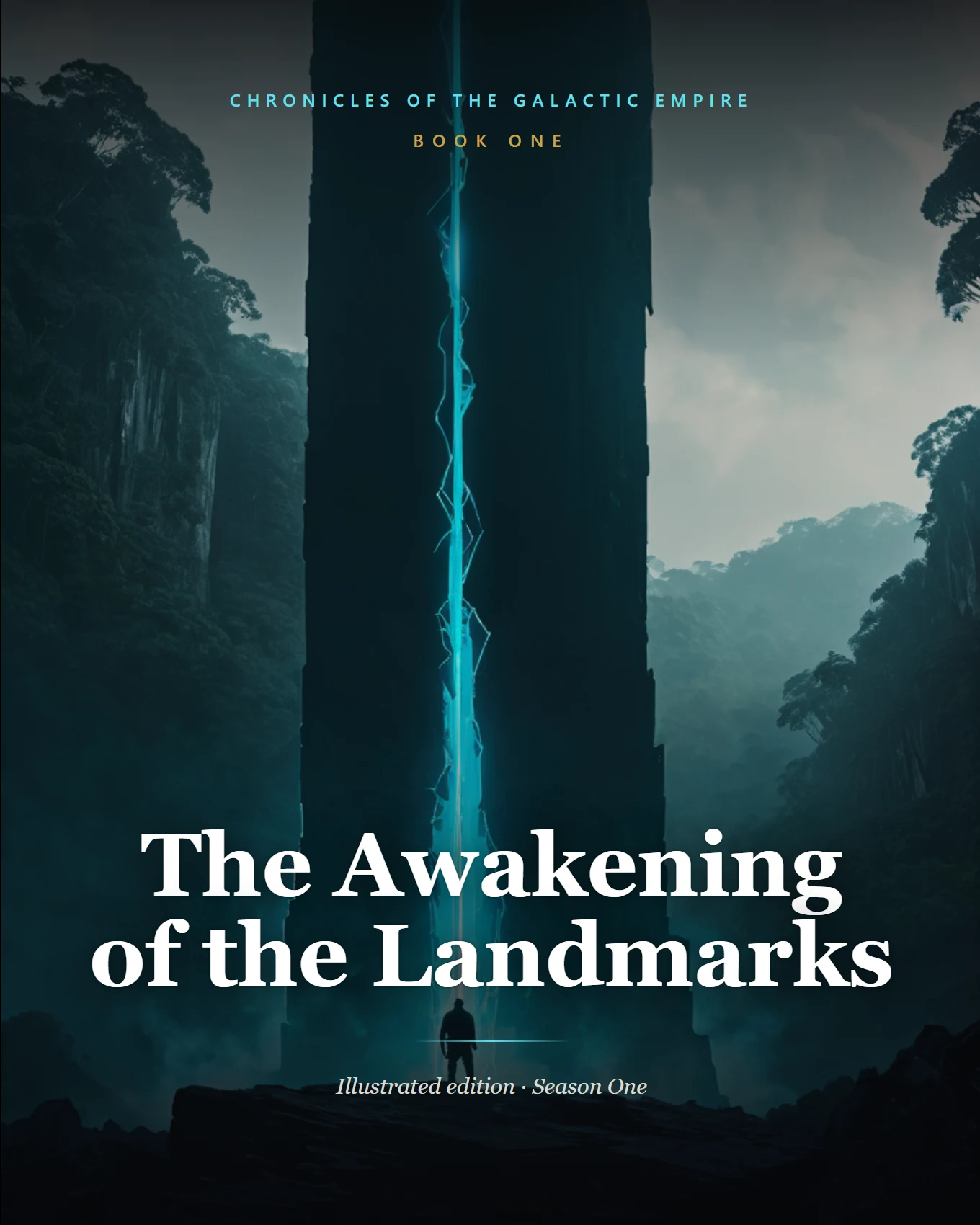 Book One Cover — The Awakening of the Landmarks